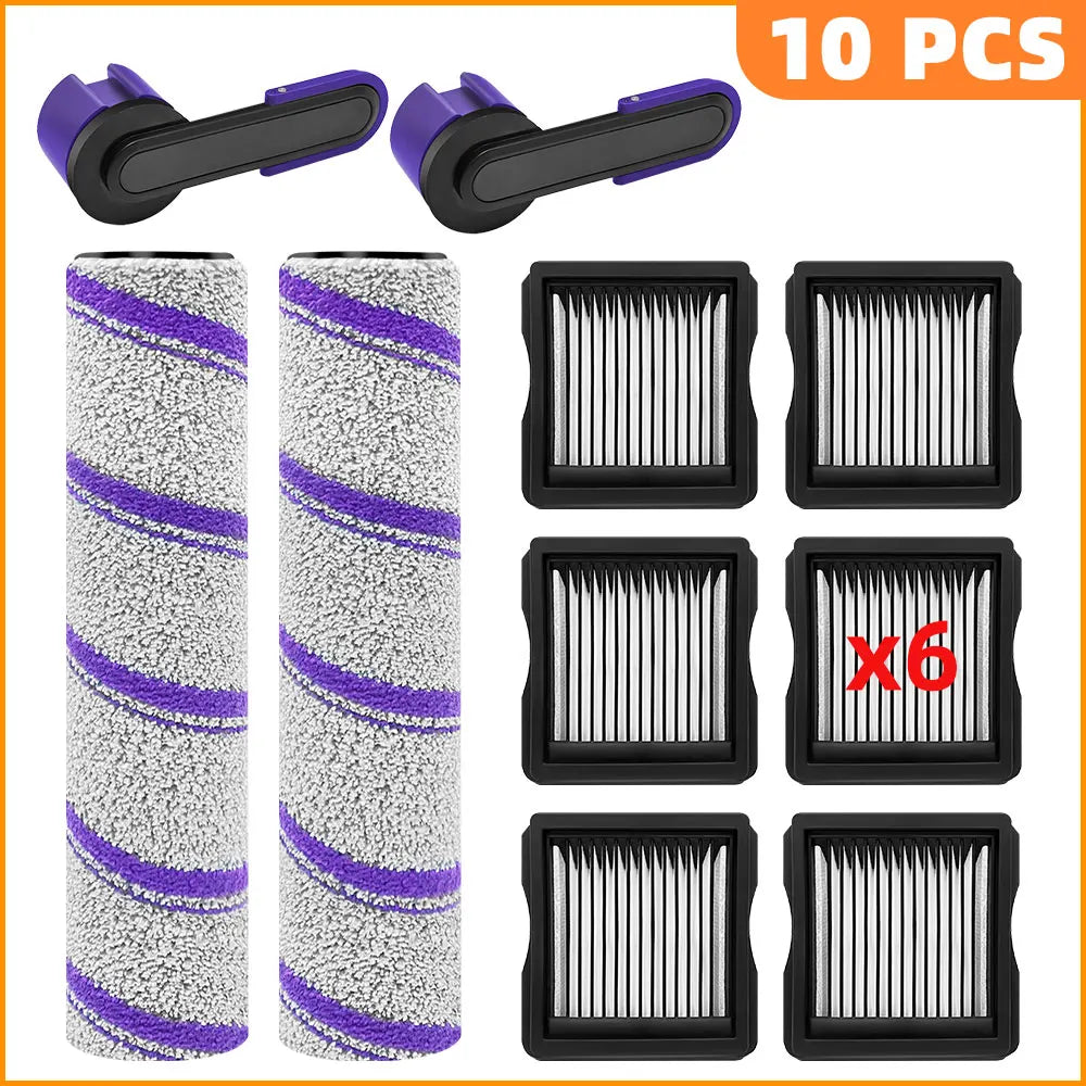 Compatible For Narwal S30 , Narwal S30 Pro Vacuum Parts Main Roller brush HEPA Filter brush handle Replacement Accessories